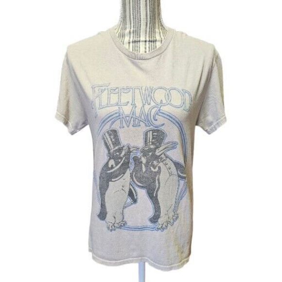 Tops - Fleetwood Mac unisex SZ S With Mike Campbell 2018/2019 US Tour concert T-shirt